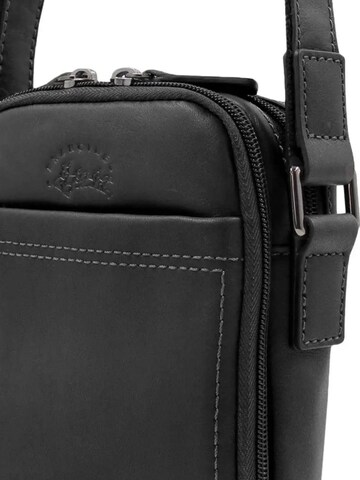 Francinel Messenger 'Francinel Sacoche cuir Lawton Noir' – černá