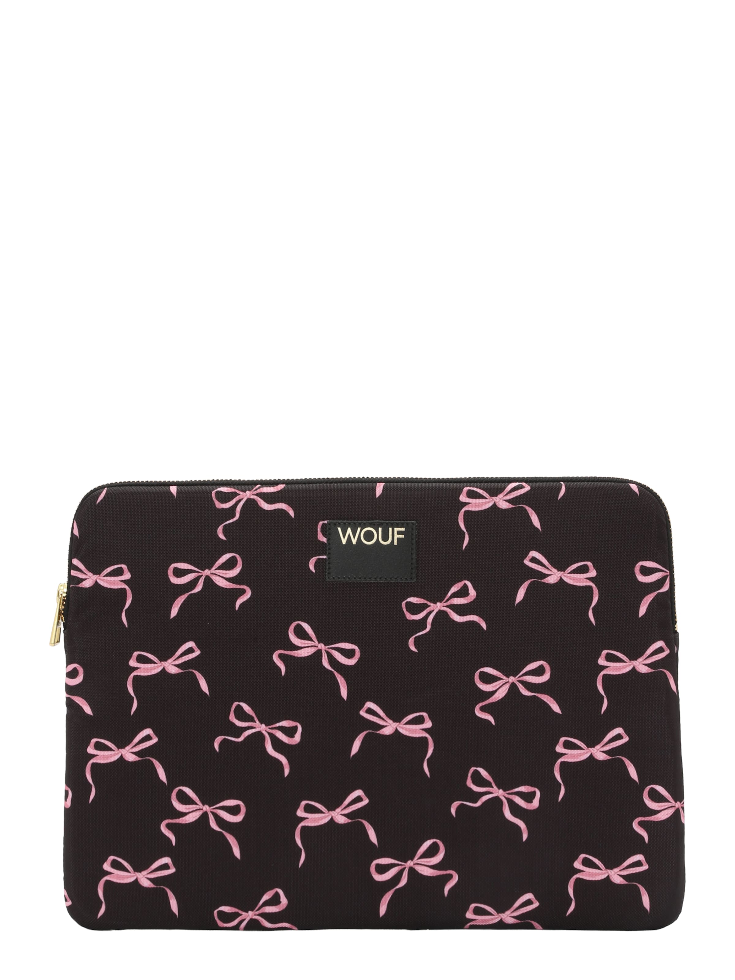 Sac d’ordinateur portable 'Juliette' Wouf en noir : devant