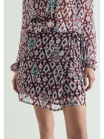 Scalpers Ikat Mini Skirt ' ' in Mischfarben: Vorderseite