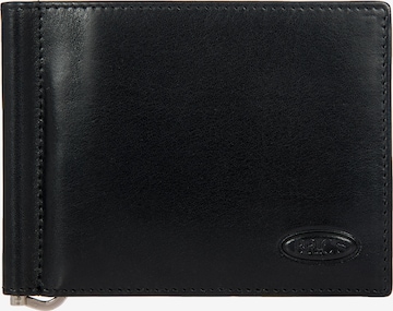 Bric's Wallet 'Monte Rosa' in Black: front