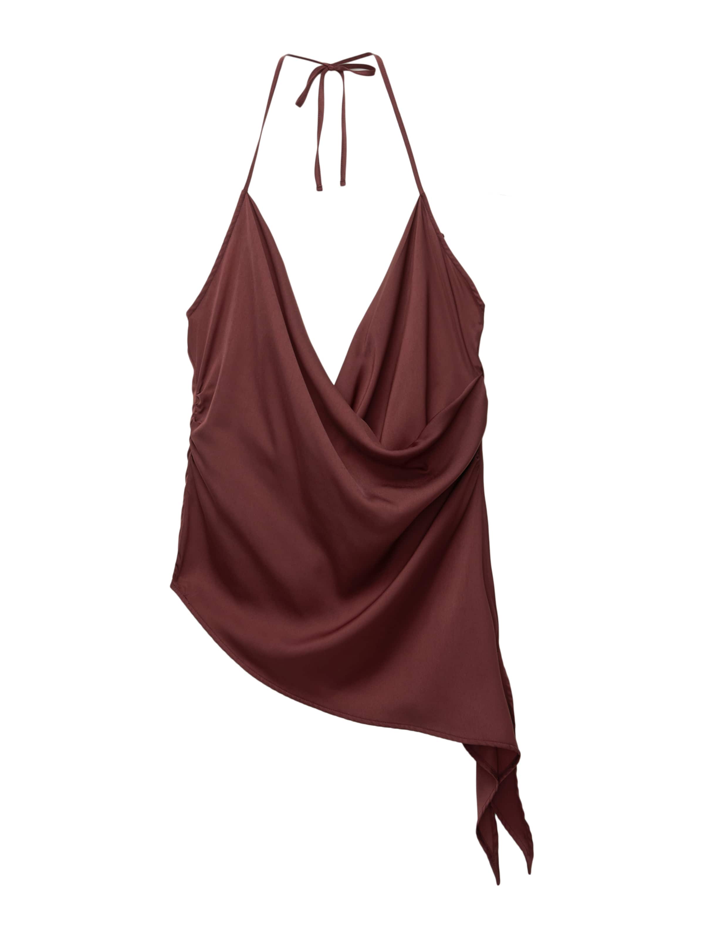 Pull&Bear Top in Braun: Vorderseite