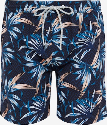 Shorts de bain Threadbare en bleu : devant