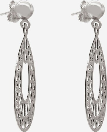 Gemshine Earrings 'Yoga Mandala Kreis' in Silver