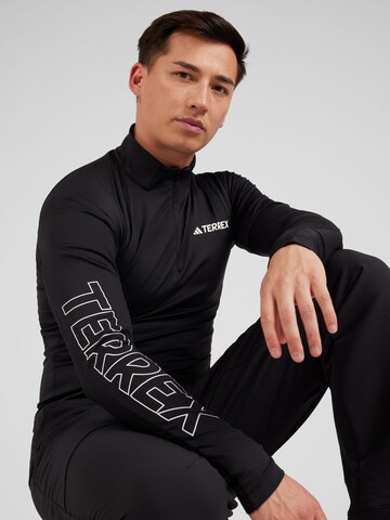 ADIDAS TERREX Funktionsshirt 'Xperior' in Schwarz