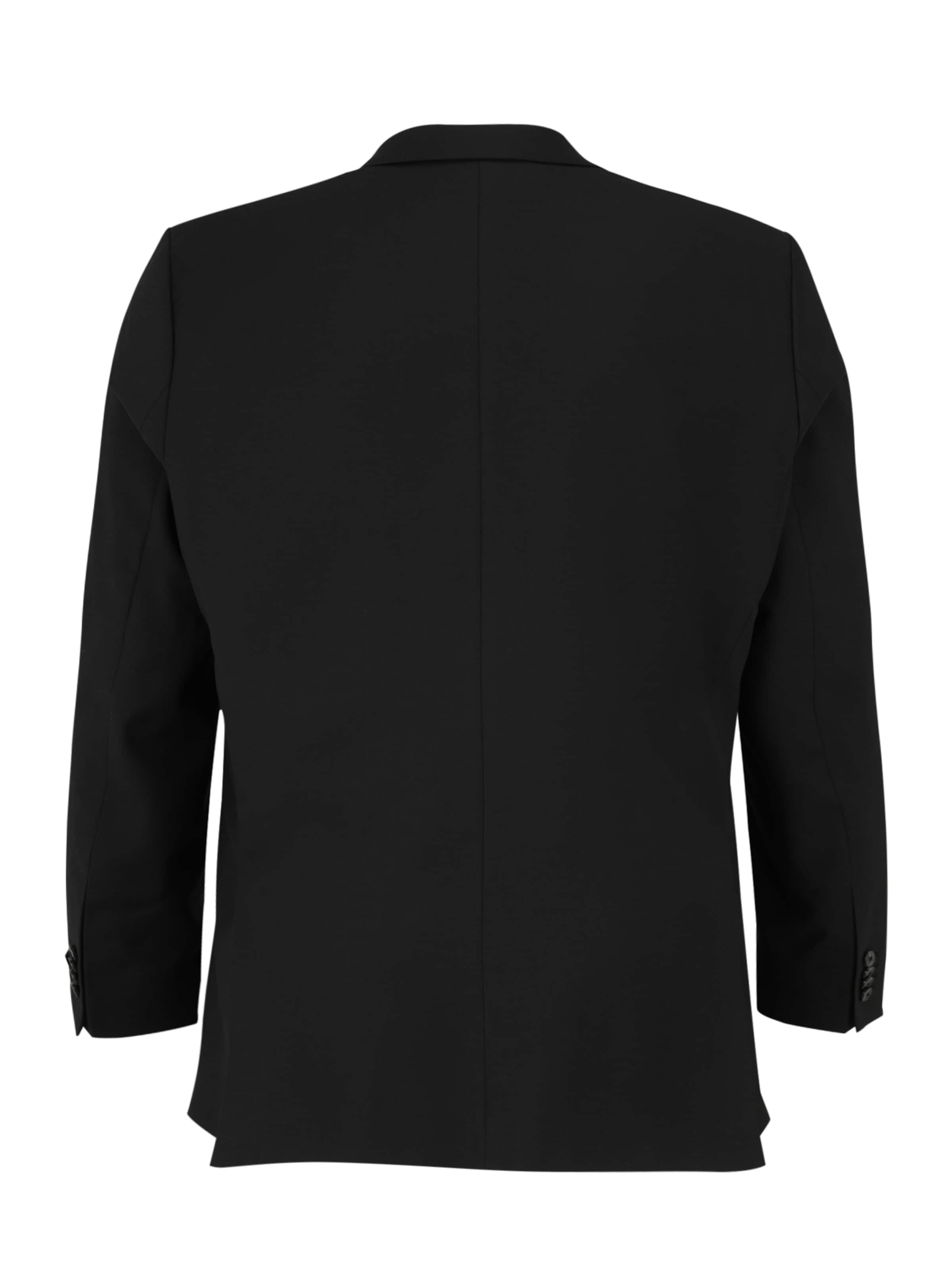 Jack & Jones Plus Slim fit Businesskavaj 'Solaris' i svart