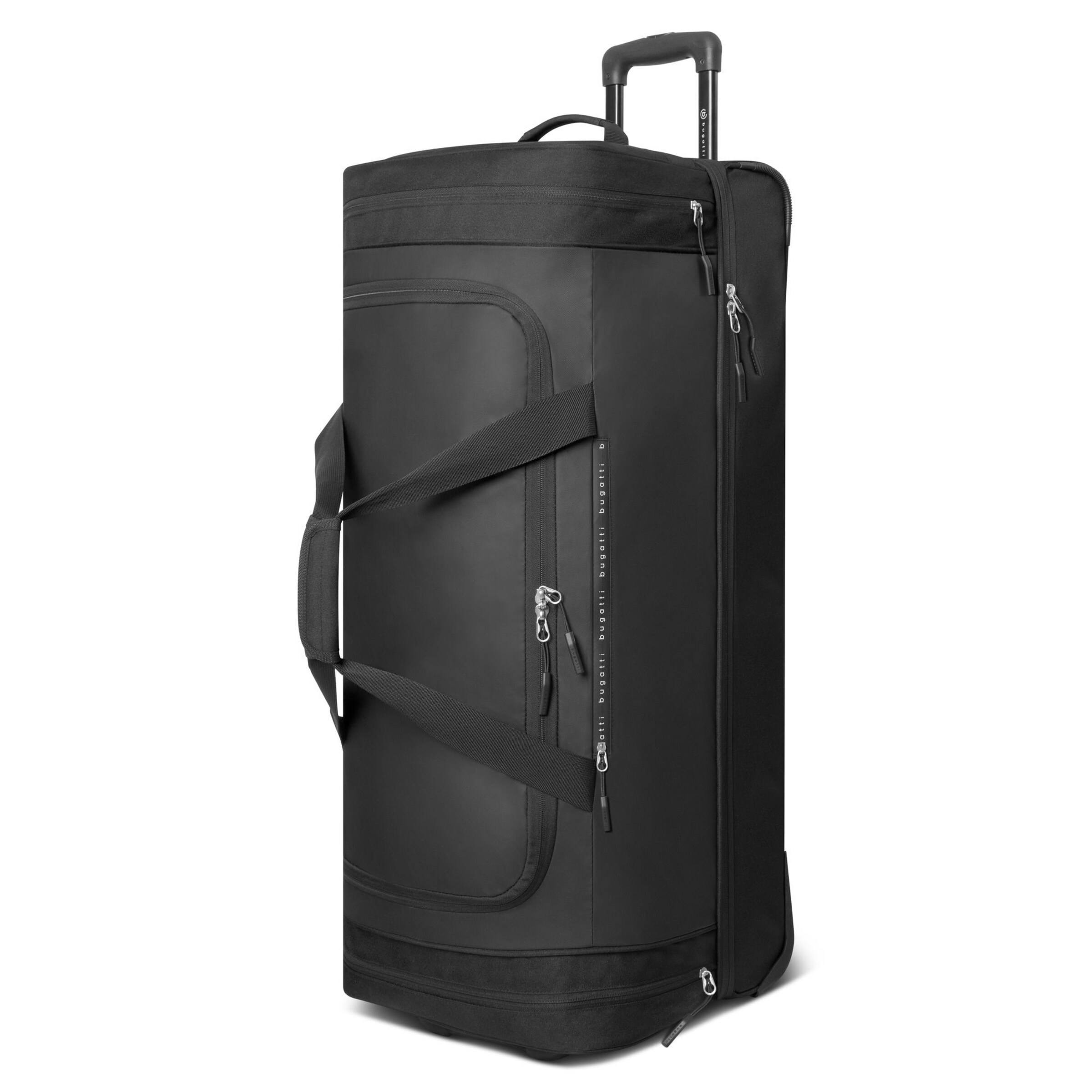 Sac de voyage 'Blanc Delight' bugatti en noir : devant