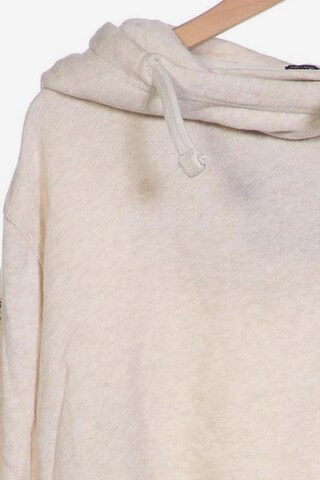 Superdry Sweatshirt & Zip-Up Hoodie in L in White