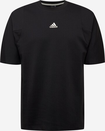 ADIDAS SPORTSWEAR Funktionsshirt in Schwarz: predná strana