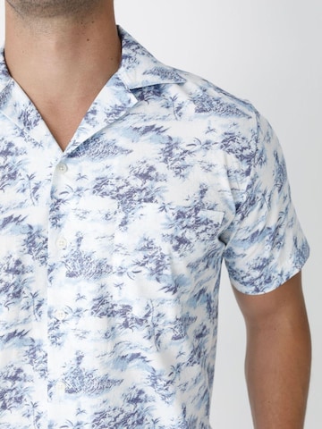 By Diess Collection Regular fit Button Up Shirt in Blue