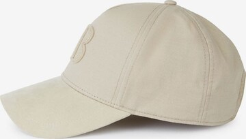 Casquette Boggi Milano en beige : devant