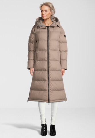 No. 1 Como Winter Jacket 'HAZEL' in Beige: front