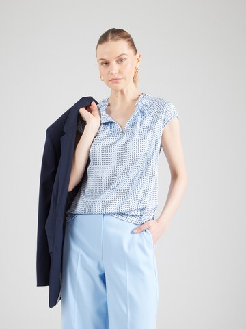 COMMA Blouse in Blue: front