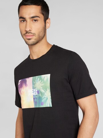 JACK & JONES T-Shirt 'NAVIN' in Schwarz