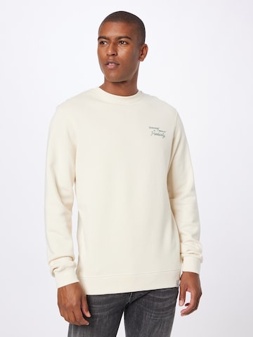 Iriedaily Sweatshirt in Beige: front