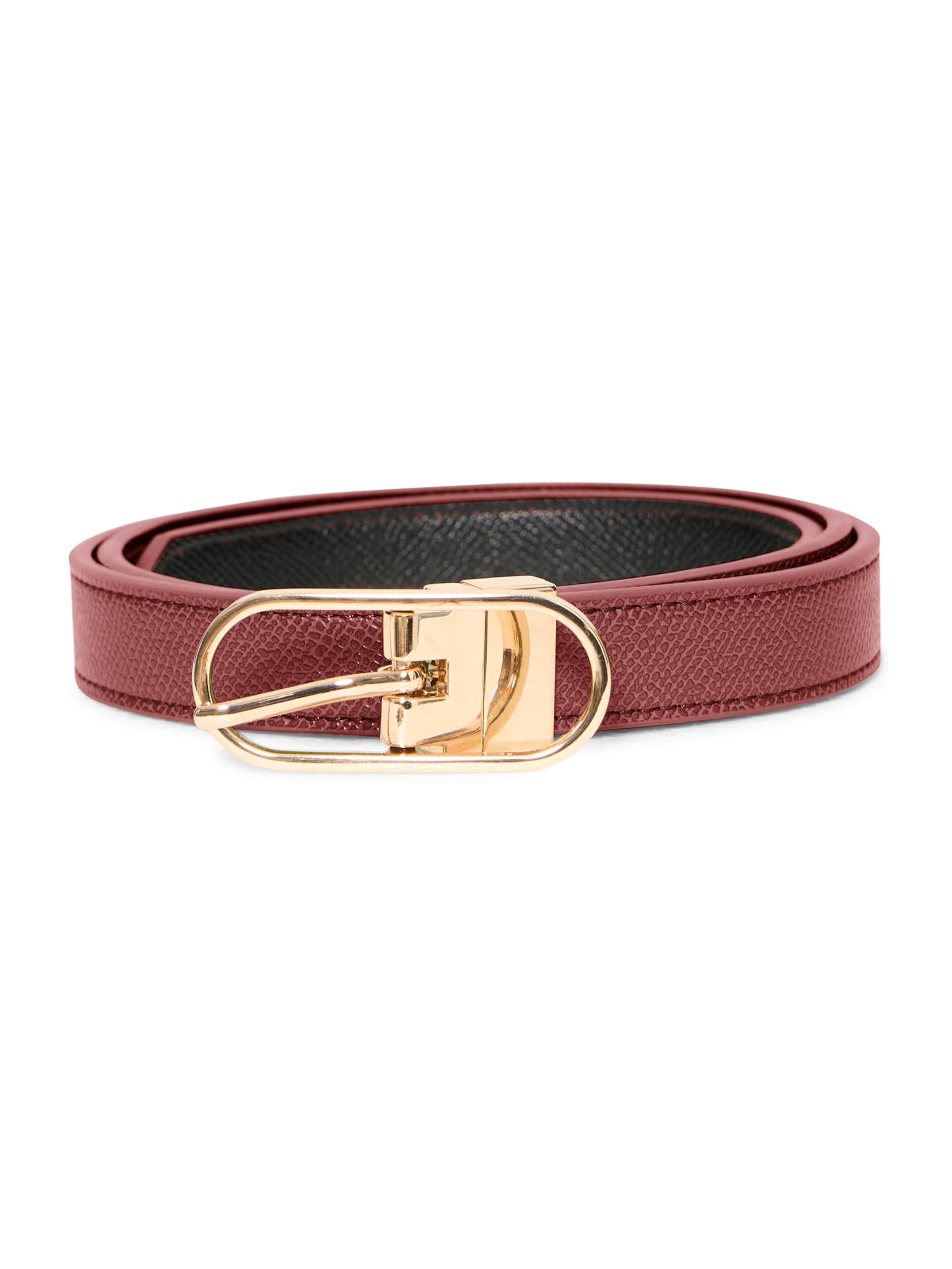 ICHI Belt 'IALUDVIKA' in Red: front