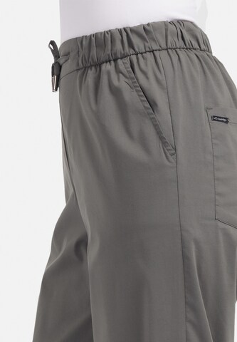 HELMIDGE Loosefit Chinohose in Grün