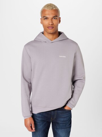 Calvin Klein Sweatshirt in Grijs: voorkant