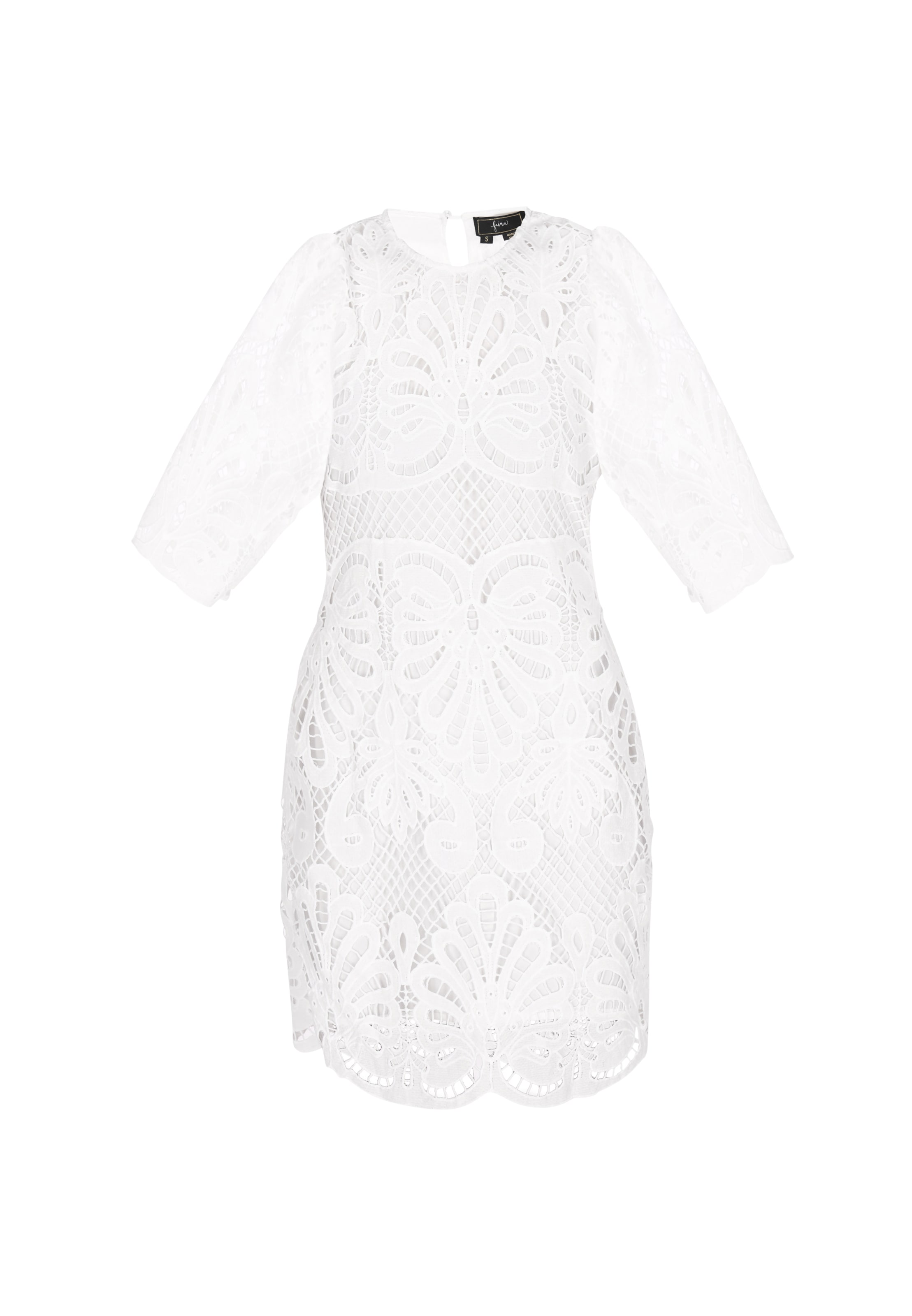 fainaKoktel haljina &#x27;Fashion Look&#x27; - bijela boja: prednji dio