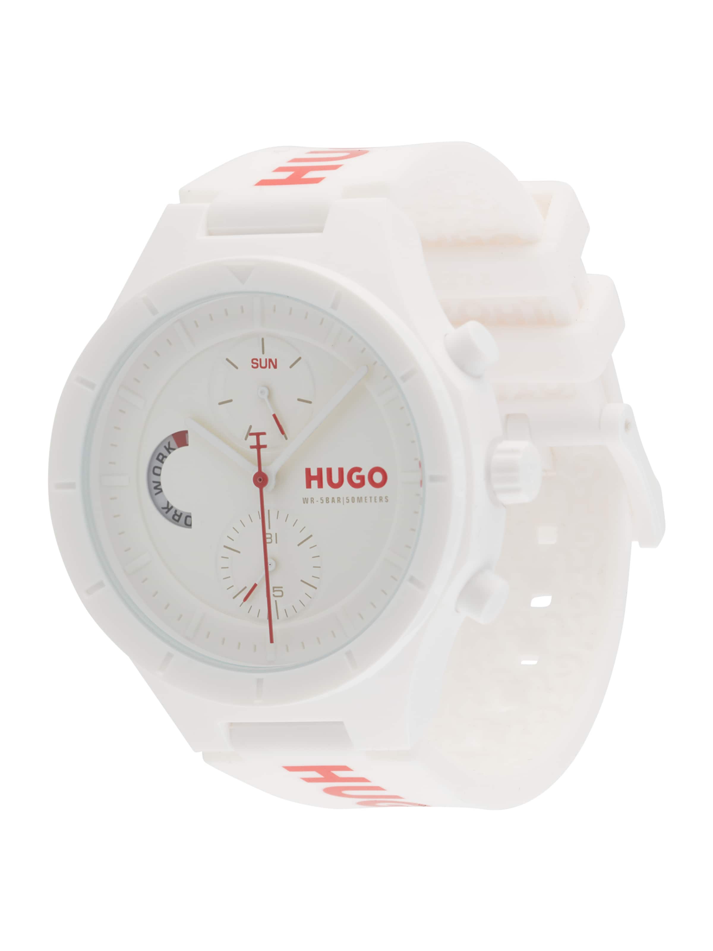 HUGO Analogt ur i hvid: forside