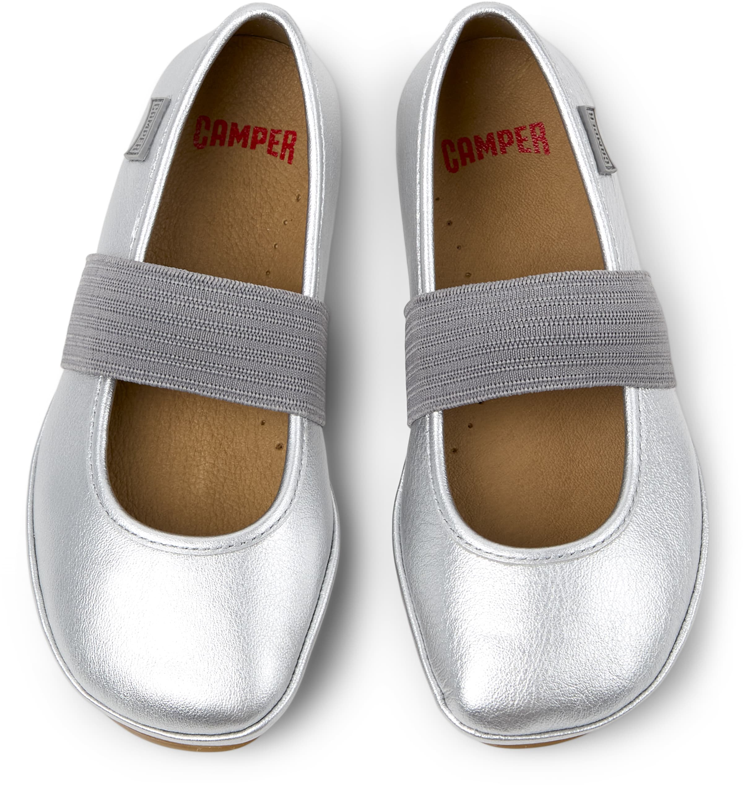 Ballerines 'Right' CAMPER en argent