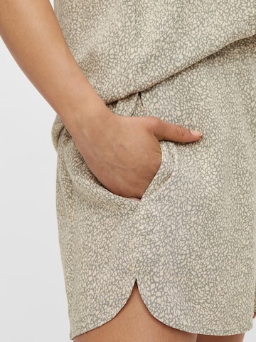 PIECES Regular Pants 'Nya' in Beige