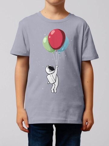 T-Shirt 'Little Balloon Astronaut' watabout.kids en violet
