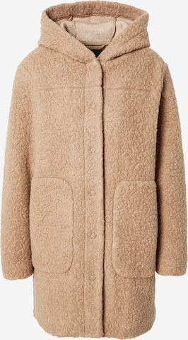 OPUS Between-Seasons Coat in Brown: front