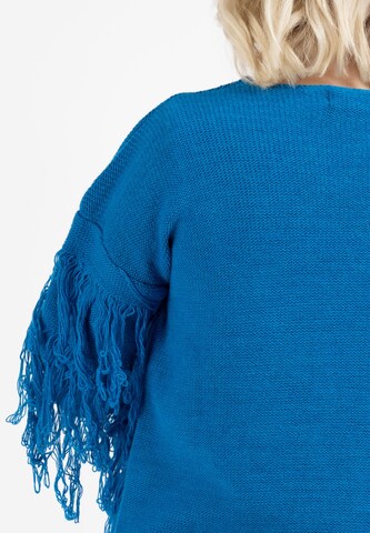 IZIA Strickjacke in Blau