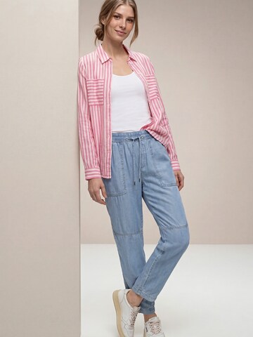 Regular Pantalon 'Bonny' STREET ONE en bleu