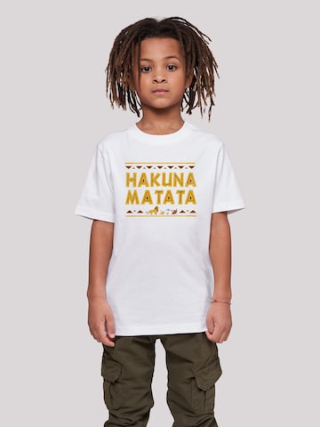 F4NT4STIC T-Shirt 'Hakuna Matata' in Weiß: predná strana