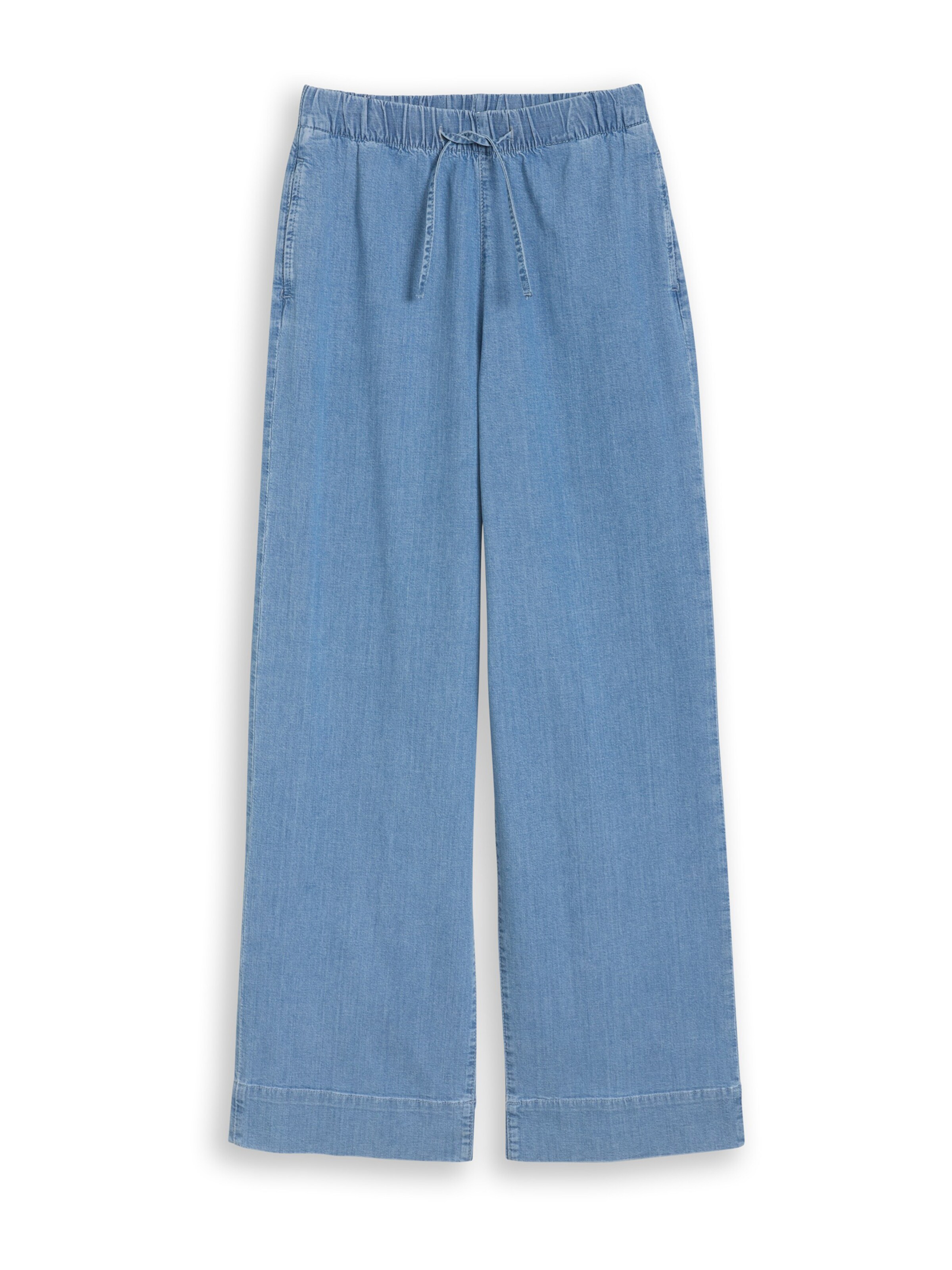 TOM TAILOR DENIM Wide Leg Jeans 'LINOU' in Blau: Vorderseite