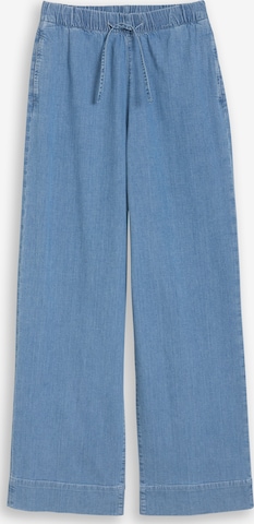 mėlyna TOM TAILOR DENIM Plačios klešnės Džinsai 'LINOU': priekis