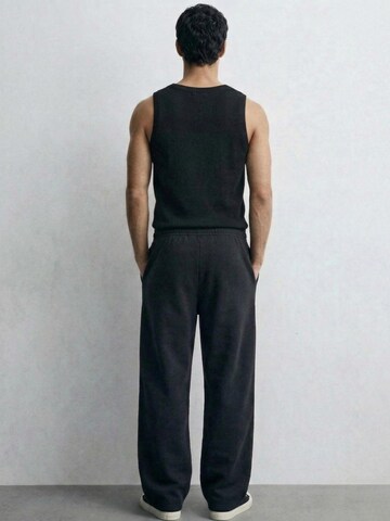 Loosefit Pantalon de sport 'Men's Merino Wool Pants | Non-Toxic Relaxed Jogger' ZUBEK en noir