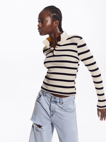 MANGO Shirt in Beige