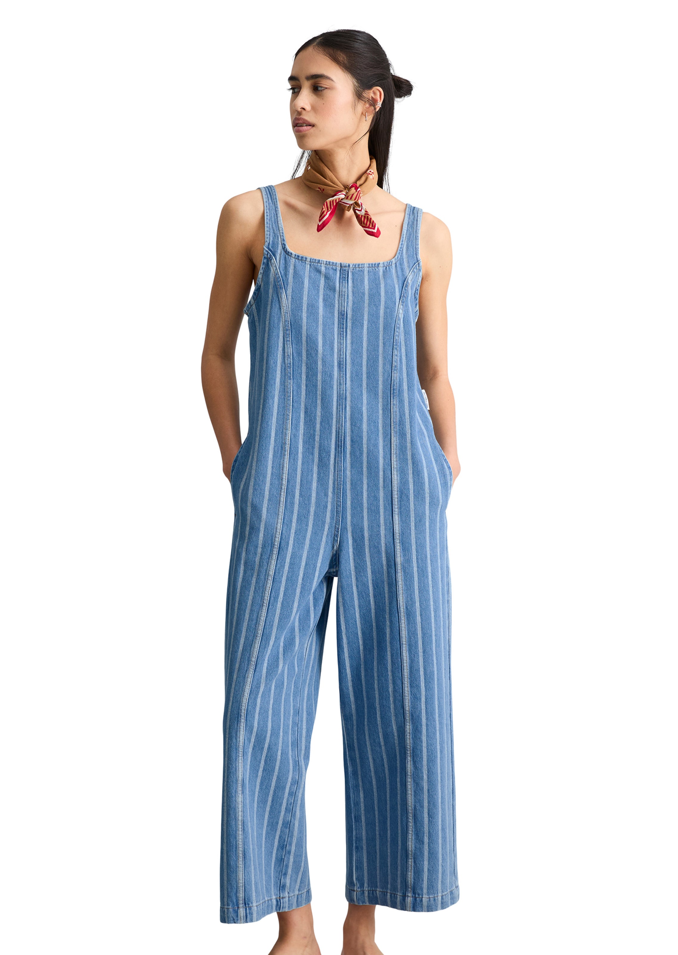 Marc O'Polo DENIM Jumpsuit in Blue: front