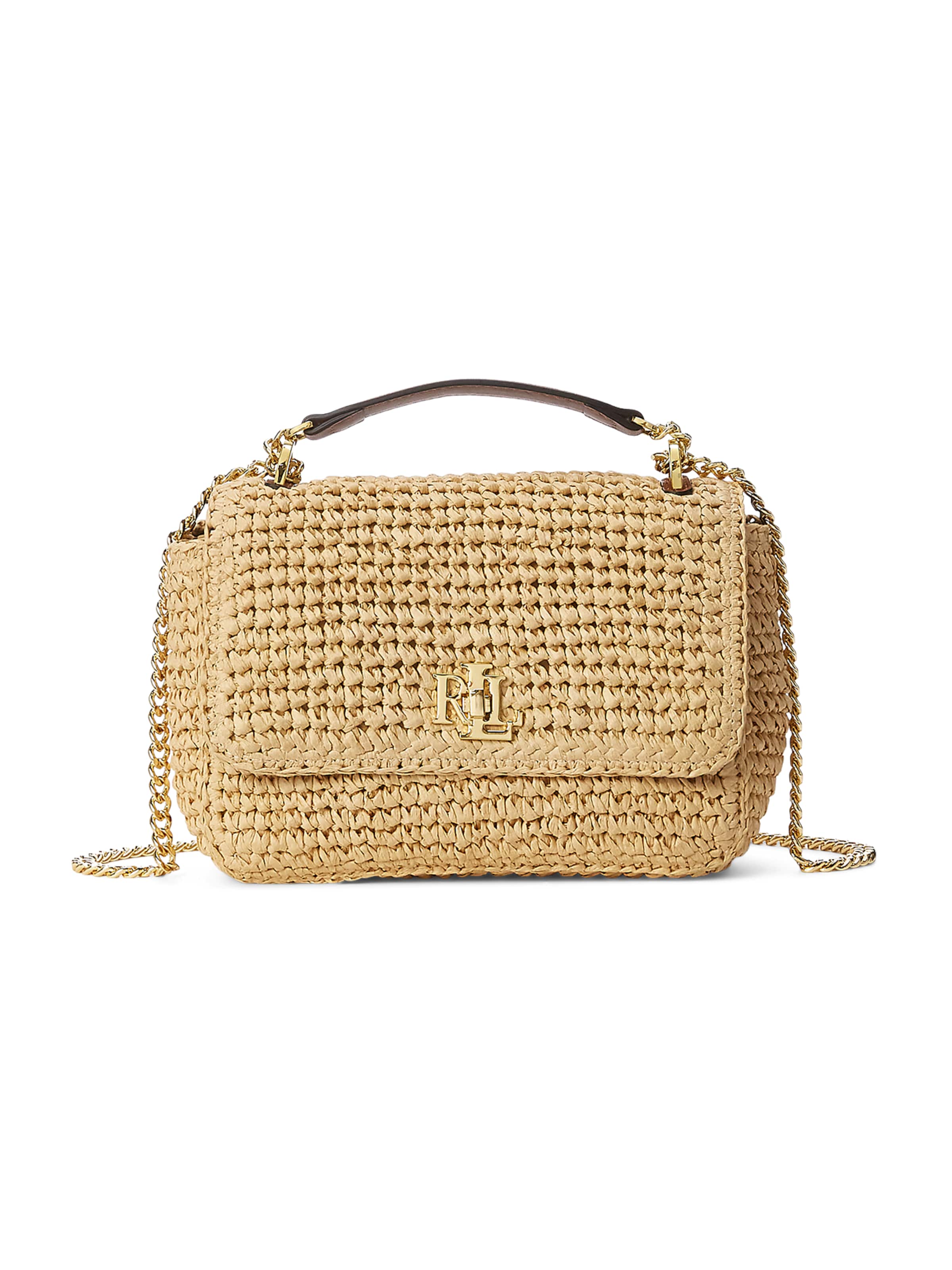 Borsa a tracolla 'SOPHEE' di Lauren Ralph Lauren in beige: frontale