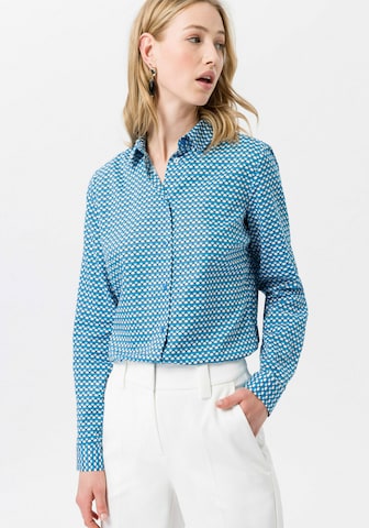 Peter Hahn Blouse in Blauw: voorkant