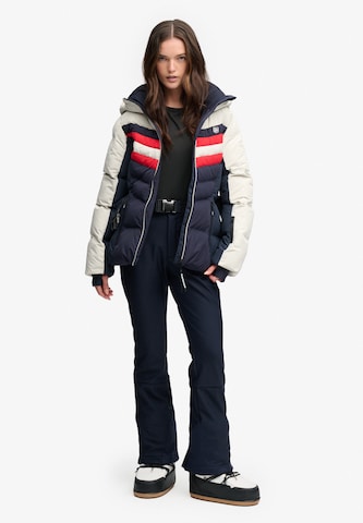 Veste de sport 'Luxe Chevron' Superdry & Co en bleu
