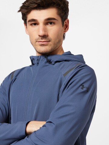 UNDER ARMOUR Sportjacke 'Unstoppable' in Blau