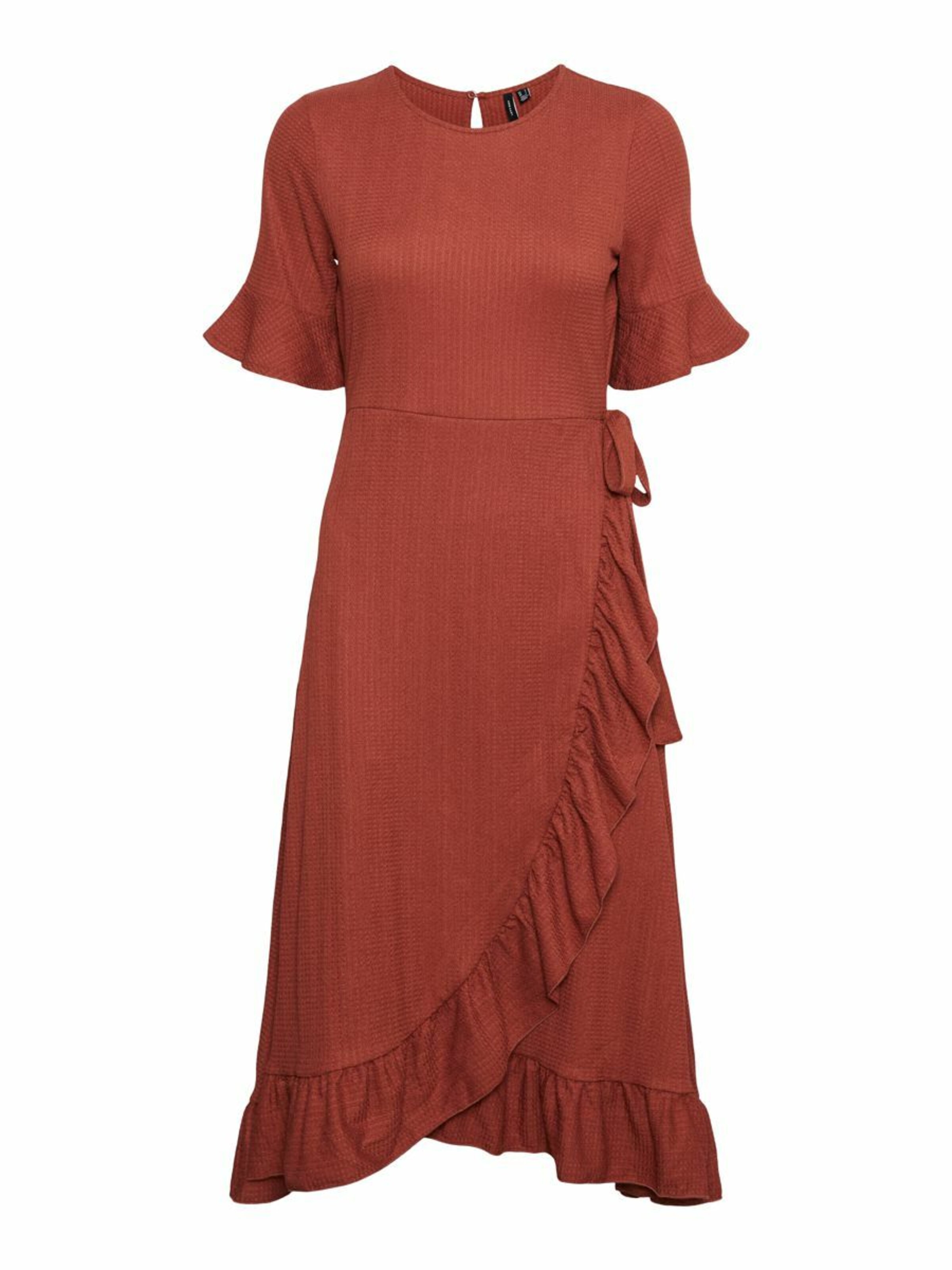 Frauen Kleider VERO MODA Kleid in Rot - AL60833 Frauen Kleider VERO MODA Kleid in Rot - AL60833