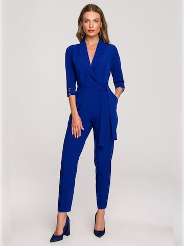 Stylove Jumpsuit in Blau: Vorderseite