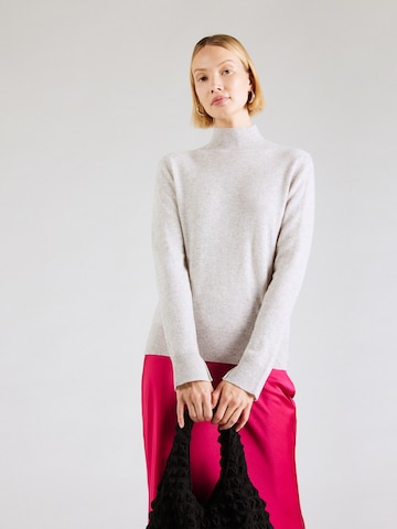 Pure Cashmere NYC Kaschmirpullover in Grau: Vorderseite