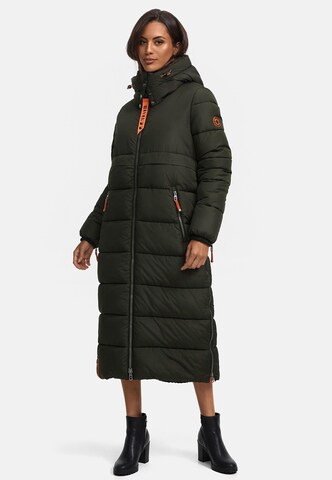 NAVAHOO Wintermantel in Groen
