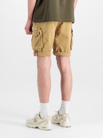 ALPHA INDUSTRIES Regular Shorts in Beige