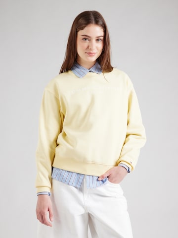 TOMMY HILFIGERSweater majica - žuta boja: prednji dio