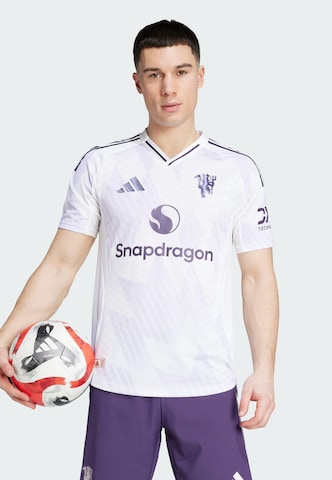 ADIDAS PERFORMANCE Jersey 'Manchester United 25/26' in White: front
