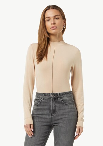 comma casual identity Shirt in Beige: Vorderseite