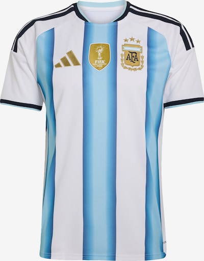 Triko 'Argentina 26 Home' iš ADIDAS PERFORMANCE, spalva – mėlyna / tamsiai mėlyna jūros spalva / Auksas / balta, Prekių apžvalga
