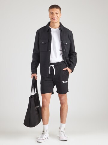 JACK & JONES Обычный Штаны 'JPSTGORDON' в Черный