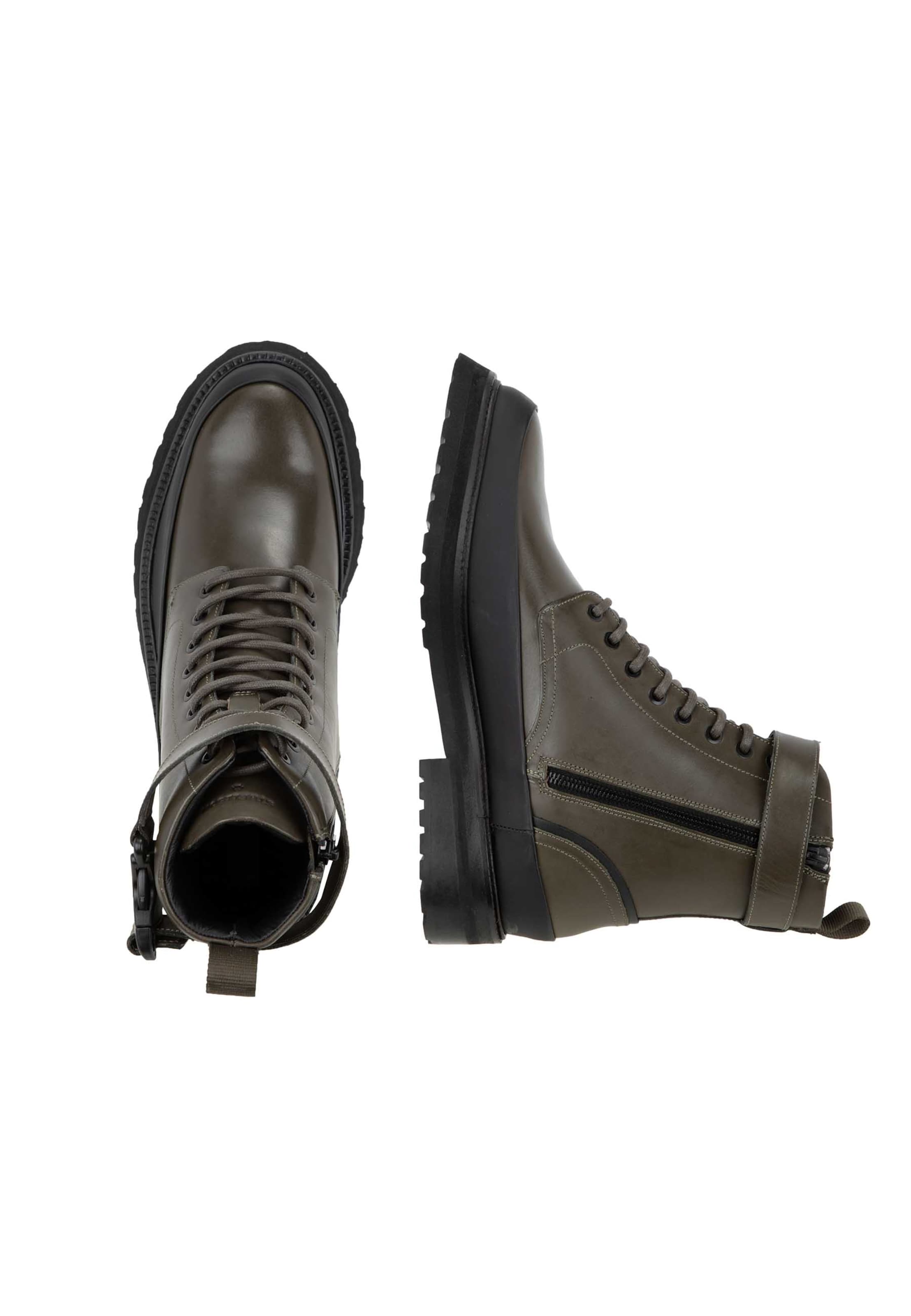 STRELLSON - Botas com atacadores 'Ravenscourt Nimonico' em verde